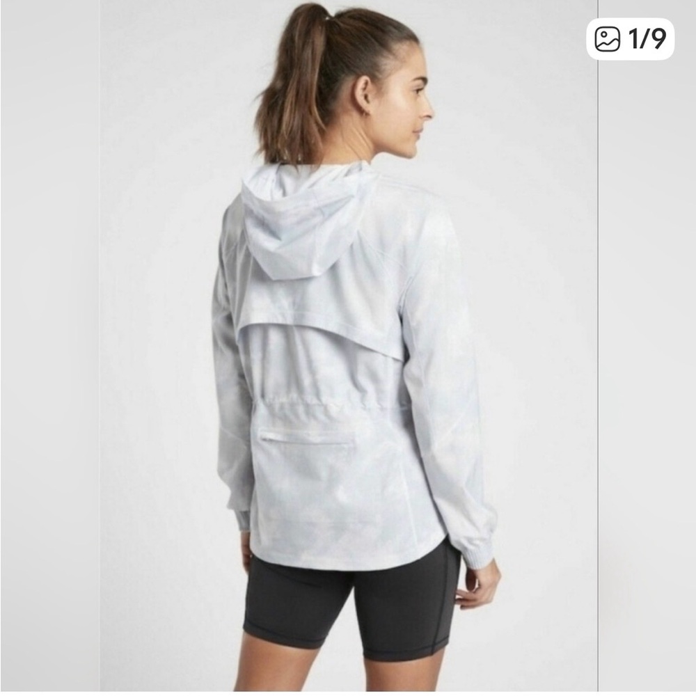 Athleta Racer running free nebula, White